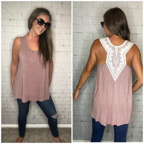 CY Fashion Tops - Aztec Tank NWT